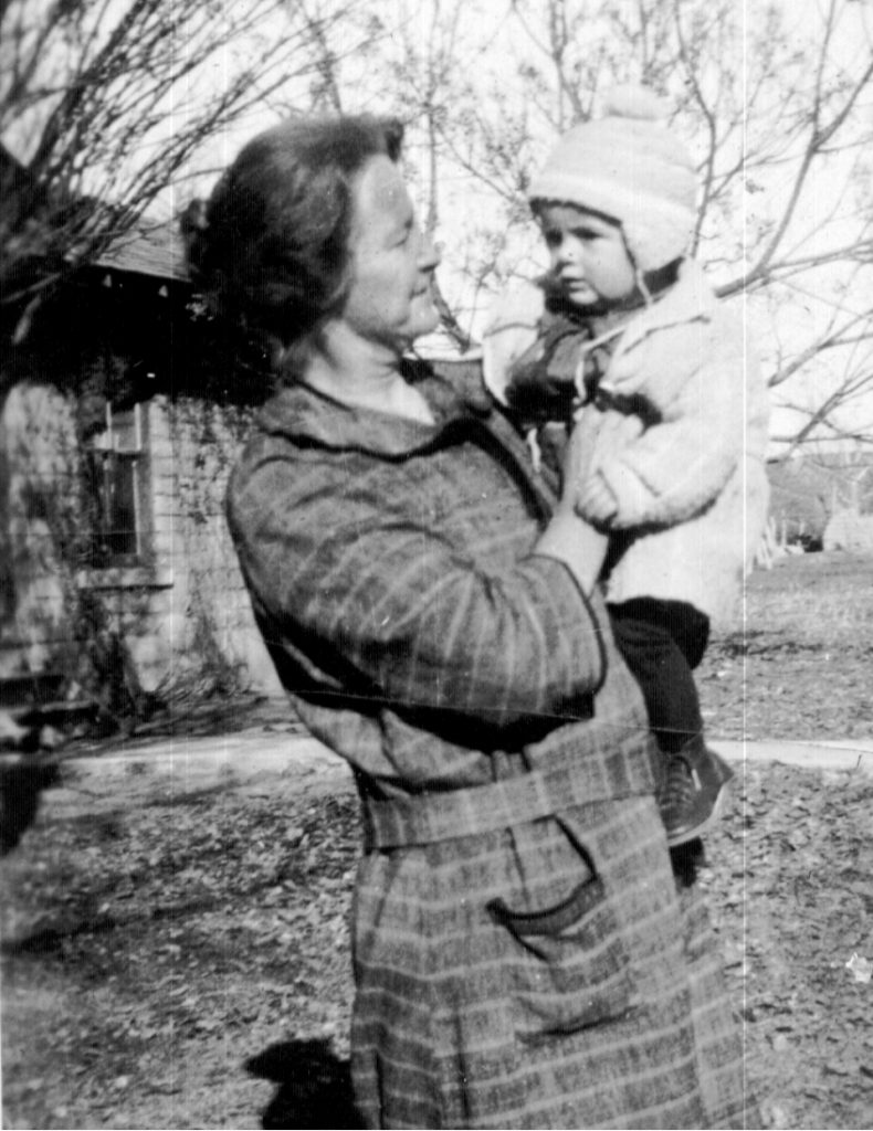 Paul and his Grandmother Cardon